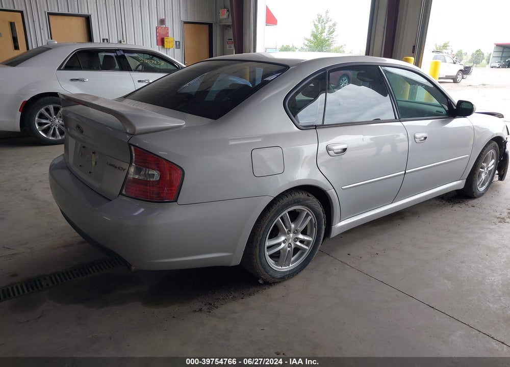 2005 SUBARU LEGACY 2.5I LIMITED VIN: 4S3BL626657227471