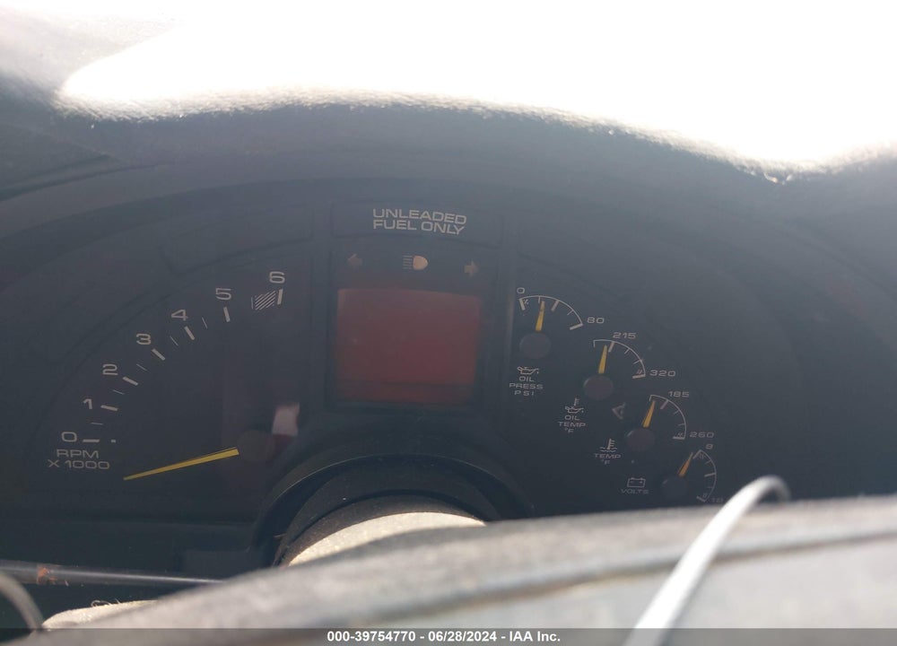 1995 CHEVROLET CORVETTE VIN: 1G1YY22P1S5101404