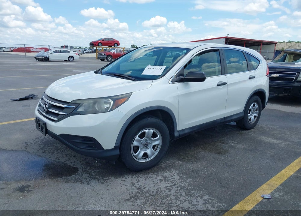2013 HONDA CR-V LX VIN: 5J6RM3H35DL030296