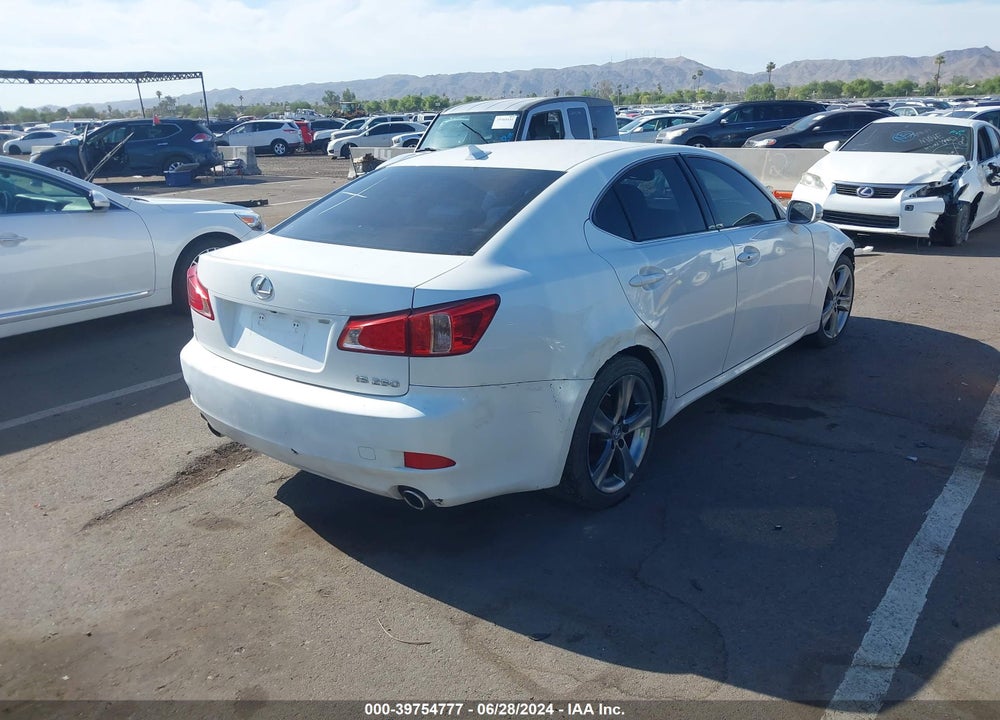2011 LEXUS IS 250 VIN: JTHBF5C22B5138094