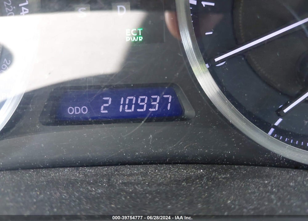 2011 LEXUS IS 250 VIN: JTHBF5C22B5138094