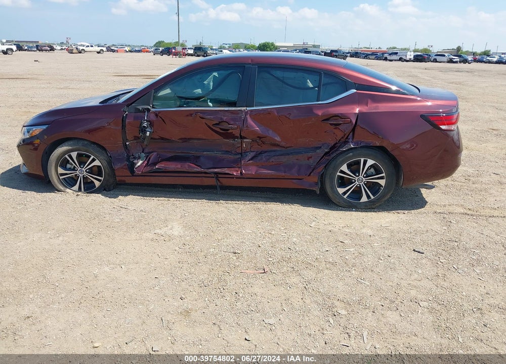 2022 NISSAN SENTRA VIN: 3N1AB8AE0NY266660