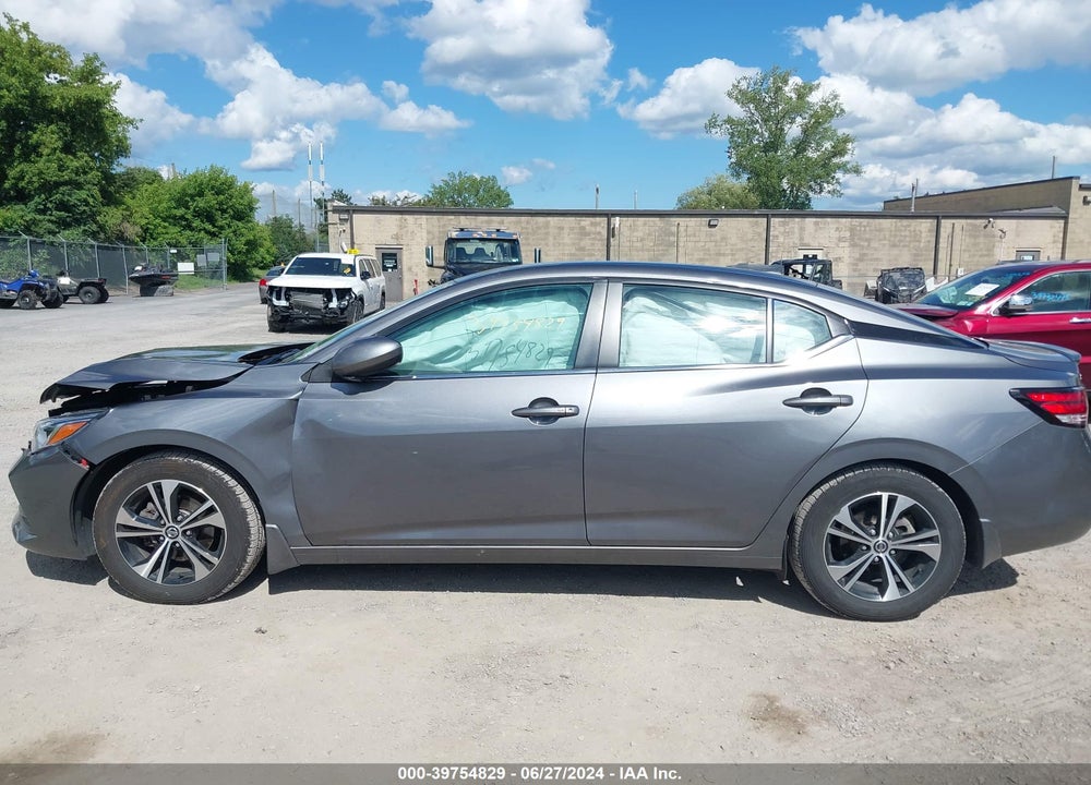 2022 NISSAN SENTRA SV XTRONIC CVT VIN: 3N1AB8CV8NY269299