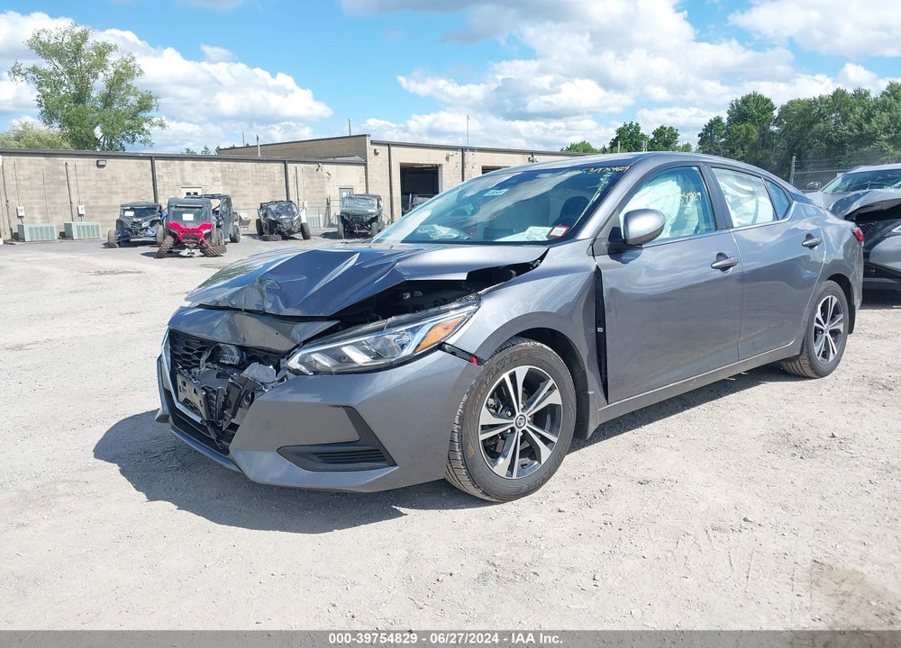 2022 NISSAN SENTRA SV XTRONIC CVT VIN: 3N1AB8CV8NY269299