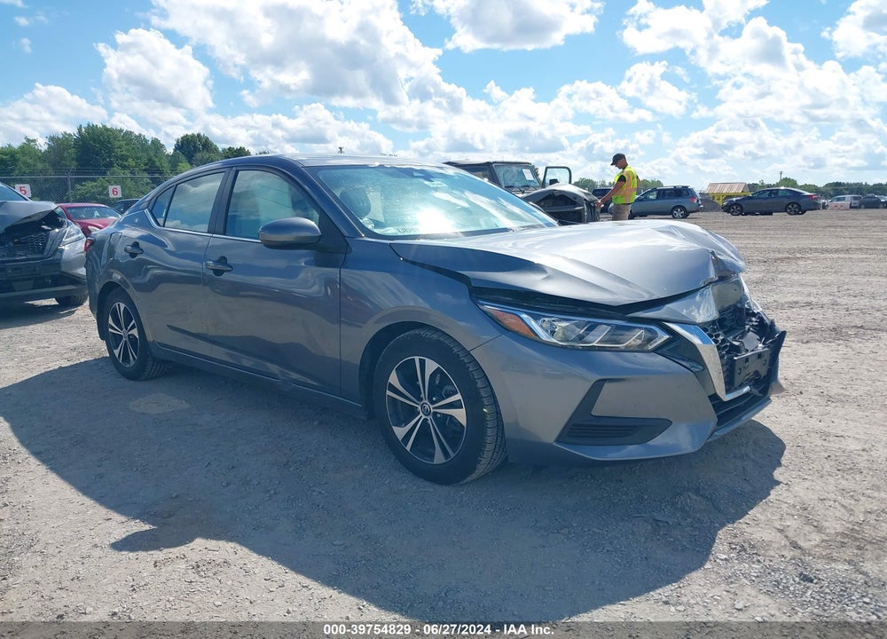 2022 NISSAN SENTRA SV XTRONIC CVT VIN: 3N1AB8CV8NY269299