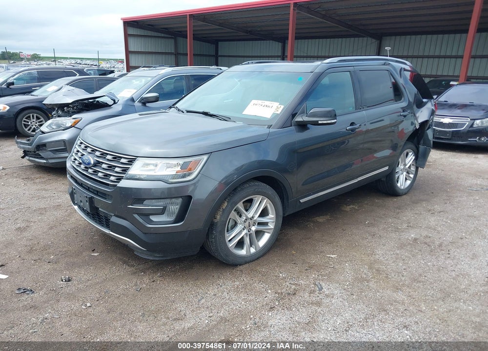2017 FORD EXPLORER XLT VIN: 1FM5K8D85HGA43004