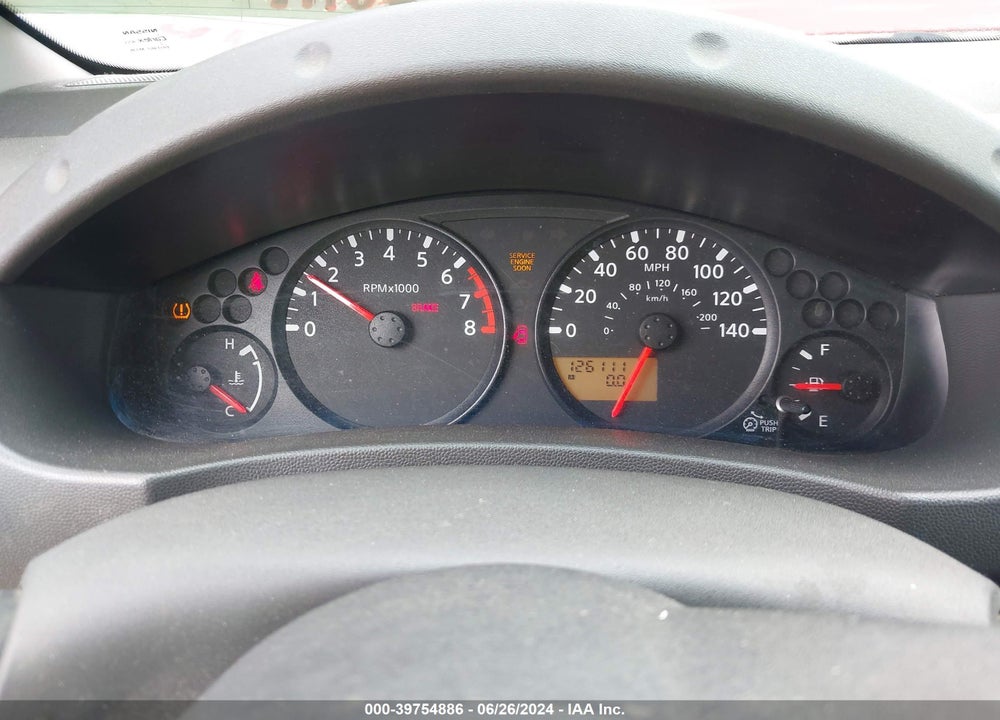 2006 NISSAN FRONTIER XE VIN: 1N6BD06T26C477449