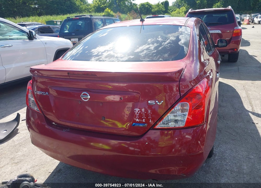2013 NISSAN VERSA 1.6 SV VIN: 3N1CN7AP0DL875402