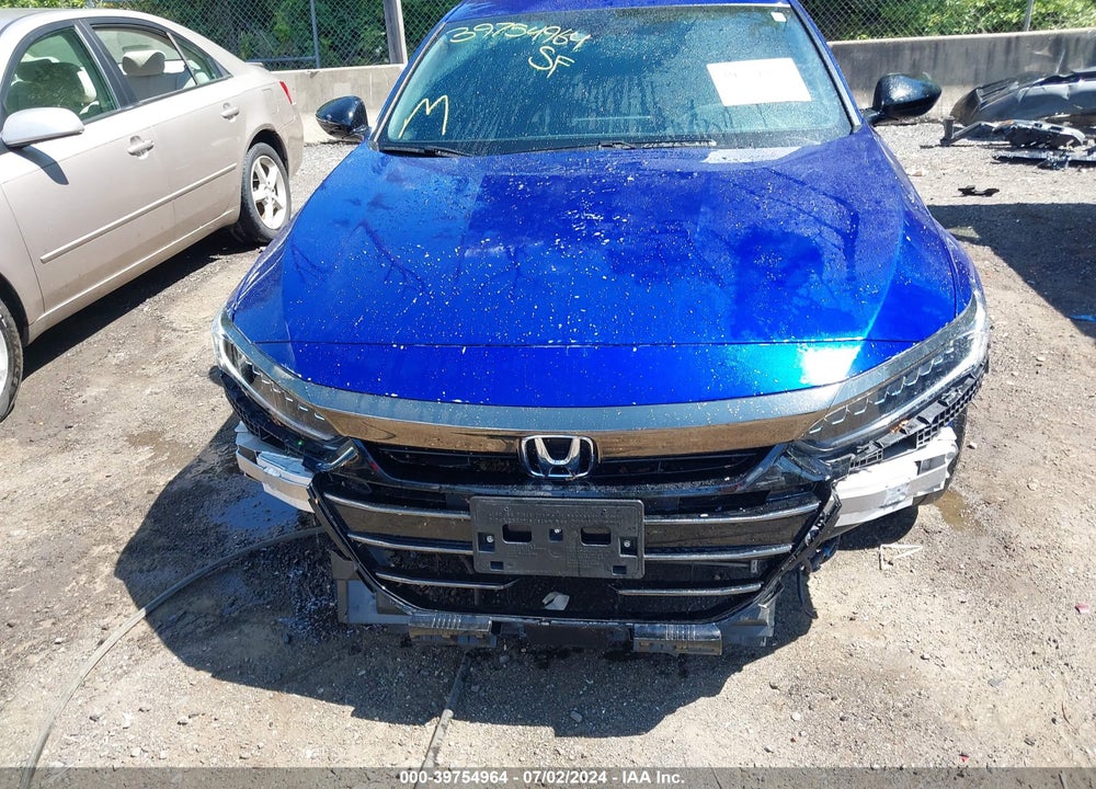 2022 HONDA ACCORD SPORT VIN: 1HGCV1F32NA121427