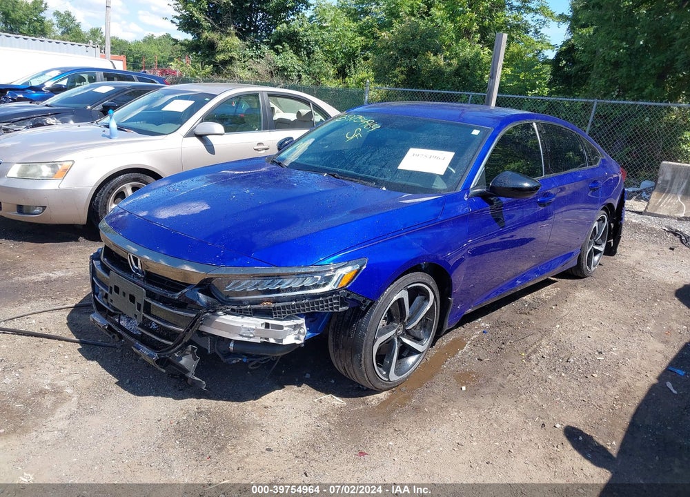 2022 HONDA ACCORD SPORT VIN: 1HGCV1F32NA121427