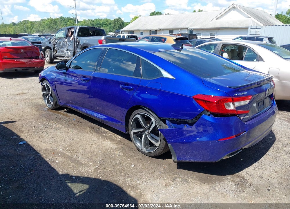 2022 HONDA ACCORD SPORT VIN: 1HGCV1F32NA121427
