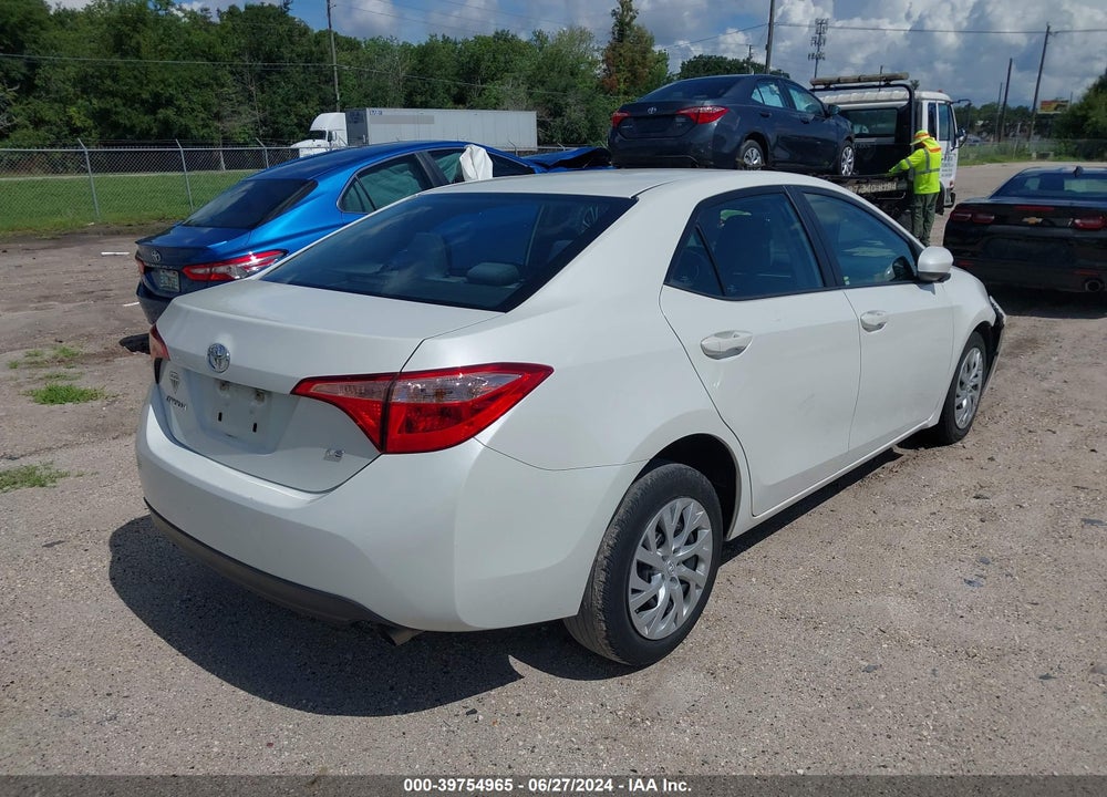 2019 TOYOTA COROLLA LE VIN: 5YFBURHE1KP915885