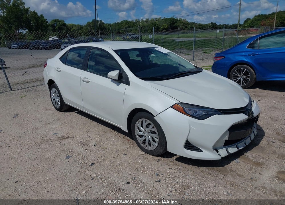 2019 TOYOTA COROLLA LE VIN: 5YFBURHE1KP915885