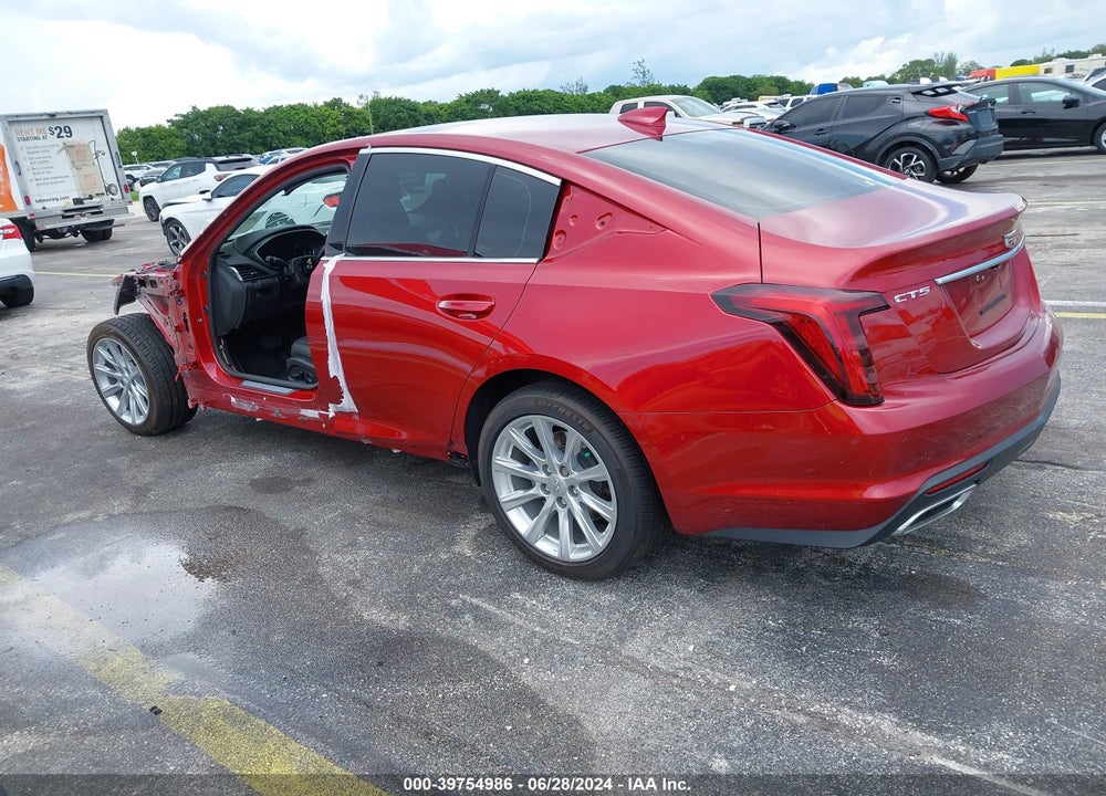 2022 CADILLAC CT5 LUXURY VIN: 1G6DM5RK4N0120711