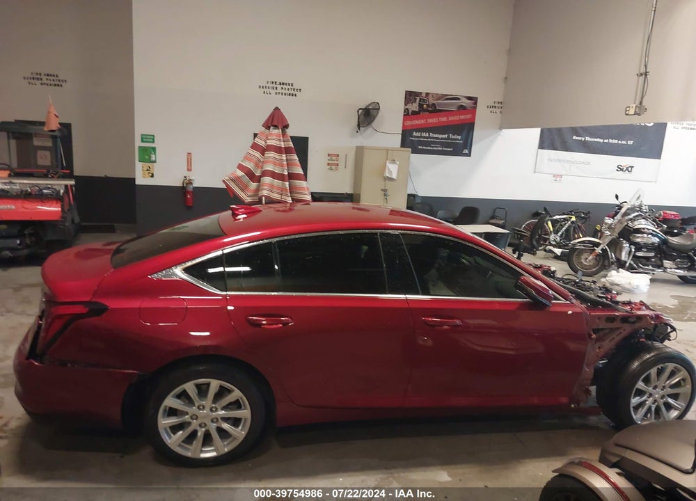 2022 CADILLAC CT5 LUXURY VIN: 1G6DM5RK4N0120711