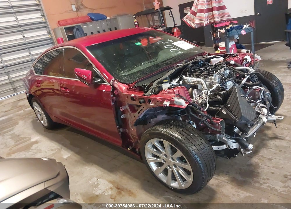 2022 CADILLAC CT5 LUXURY VIN: 1G6DM5RK4N0120711