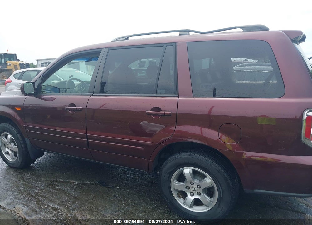 2007 HONDA PILOT EX-L VIN: 2HKYF18687H507015