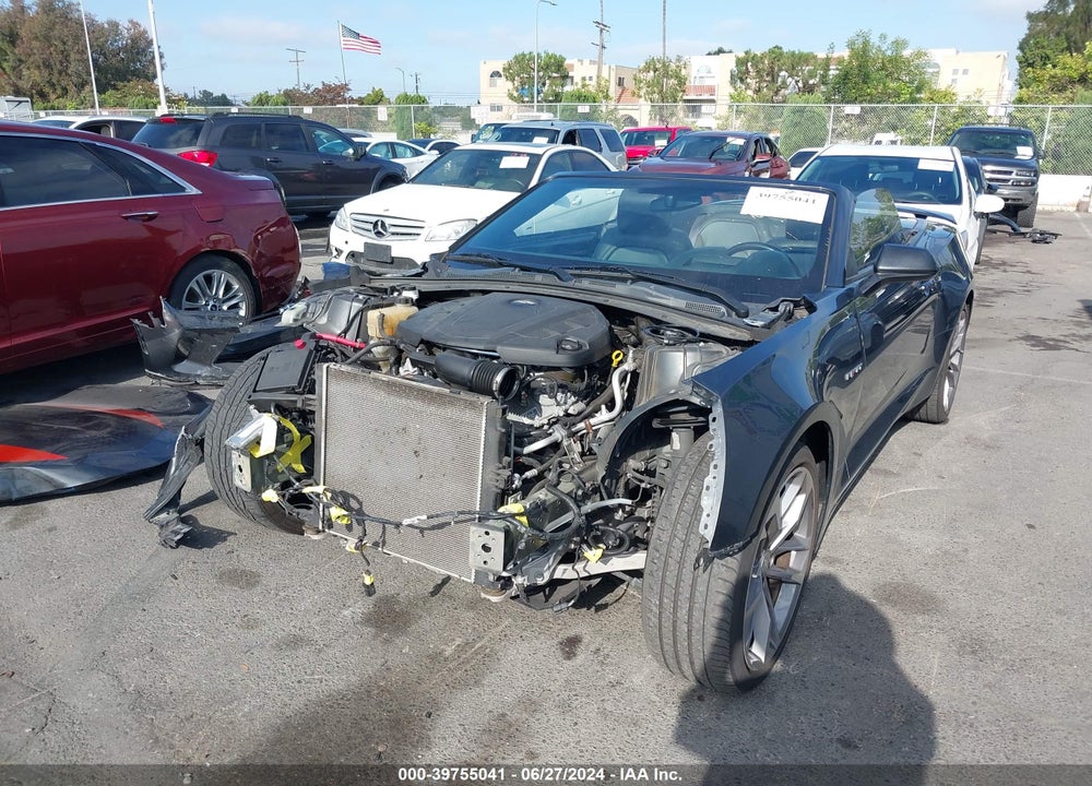 2017 CHEVROLET CAMARO 2LT VIN: 1G1FD3DSXH0138712
