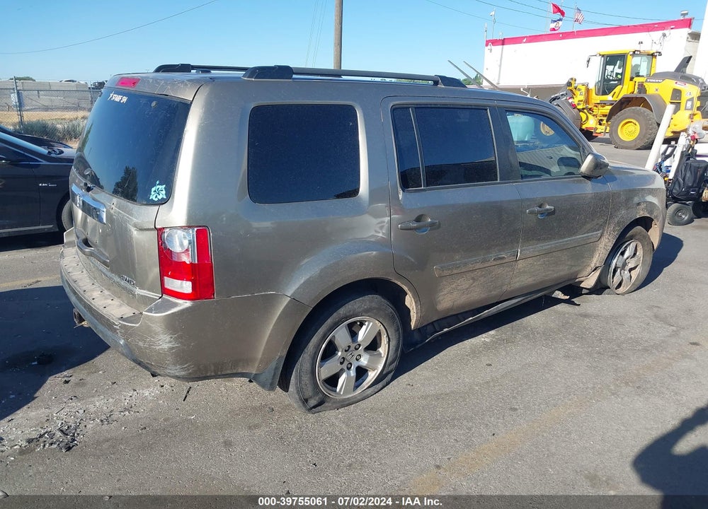 2011 HONDA PILOT EX-L VIN: 5FNYF4H5XBB026084