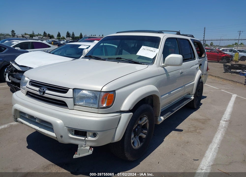 2002 TOYOTA 4RUNNER LIMITED V6 VIN: JT3GN87R529000064