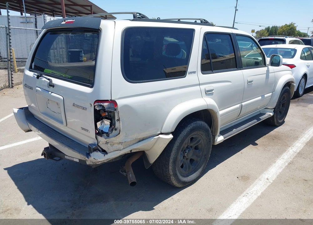2002 TOYOTA 4RUNNER LIMITED V6 VIN: JT3GN87R529000064