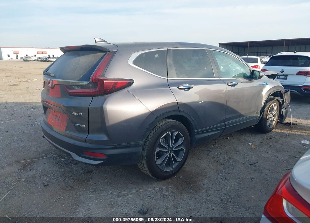 2022 HONDA CR-V HYBRID EX VIN: 5J6RT6H51NL039570