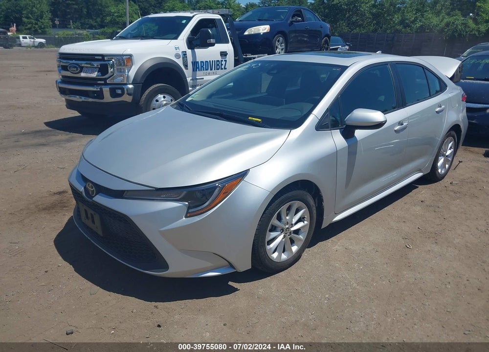 2020 TOYOTA COROLLA LE VIN: 5YFHPRAE0LP050839