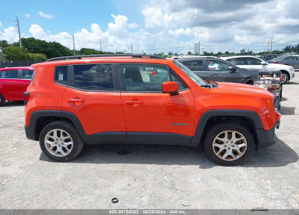 2017 JEEP RENEGADE LATITUDE 4X4 VIN: ZACCJBBB8HPE86194