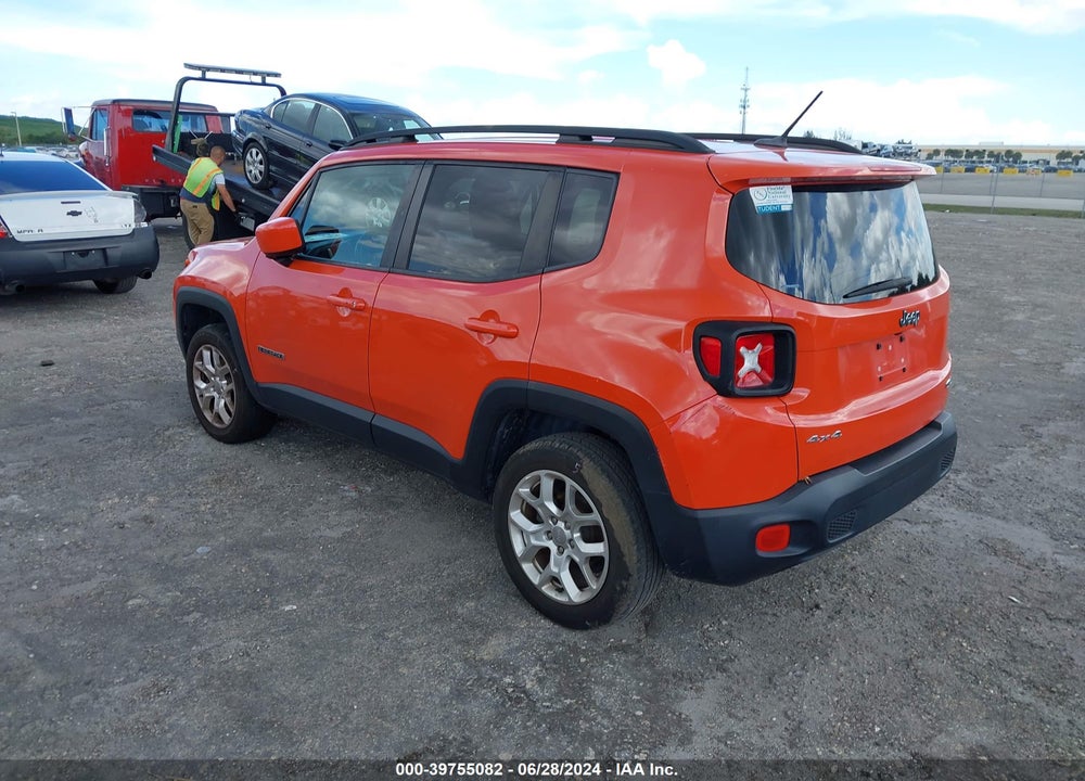 2017 JEEP RENEGADE LATITUDE 4X4 VIN: ZACCJBBB8HPE86194