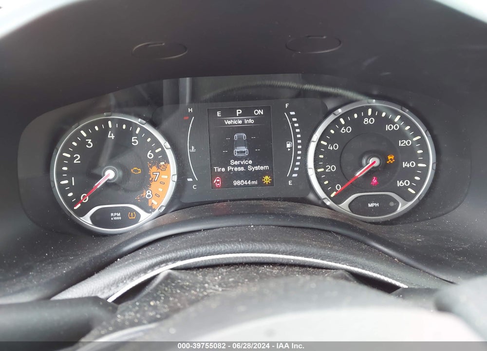 2017 JEEP RENEGADE LATITUDE 4X4 VIN: ZACCJBBB8HPE86194