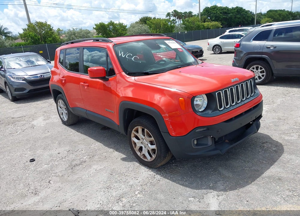 2017 JEEP RENEGADE LATITUDE 4X4 VIN: ZACCJBBB8HPE86194