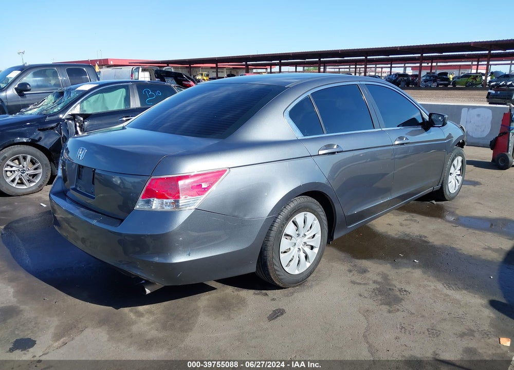 2010 HONDA ACCORD 2.4 LX VIN: 1HGCP2F37AA086829