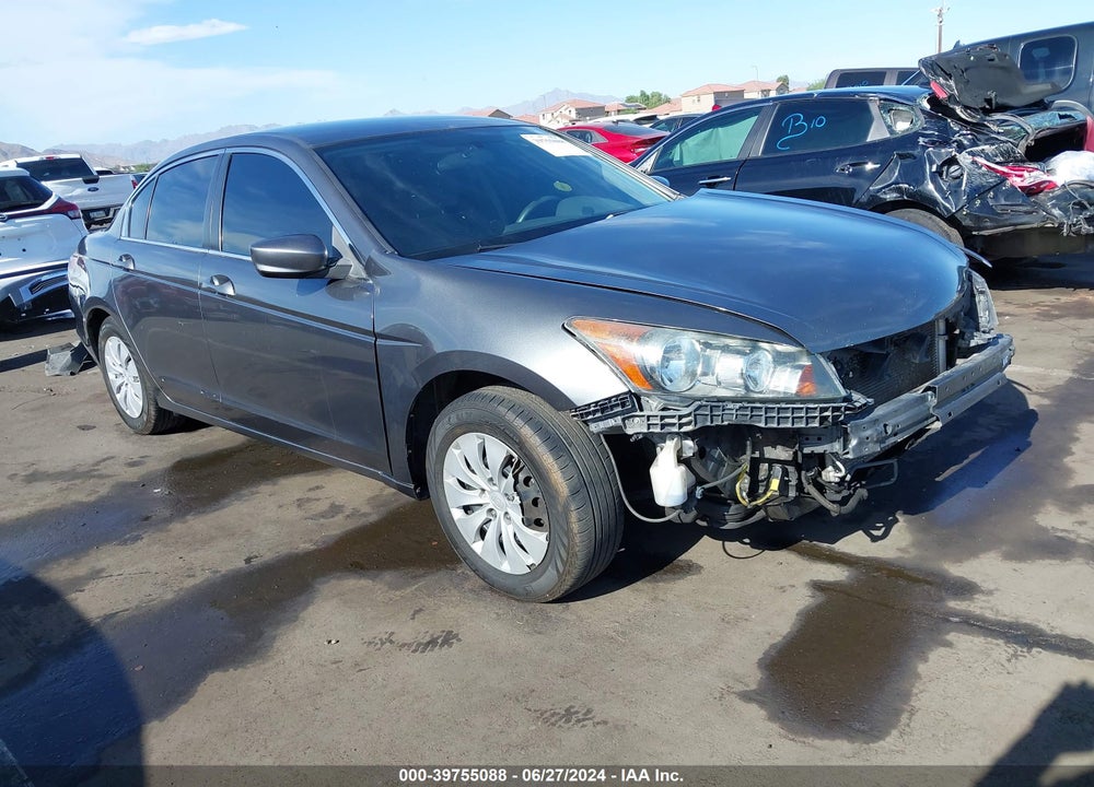2010 HONDA ACCORD 2.4 LX VIN: 1HGCP2F37AA086829