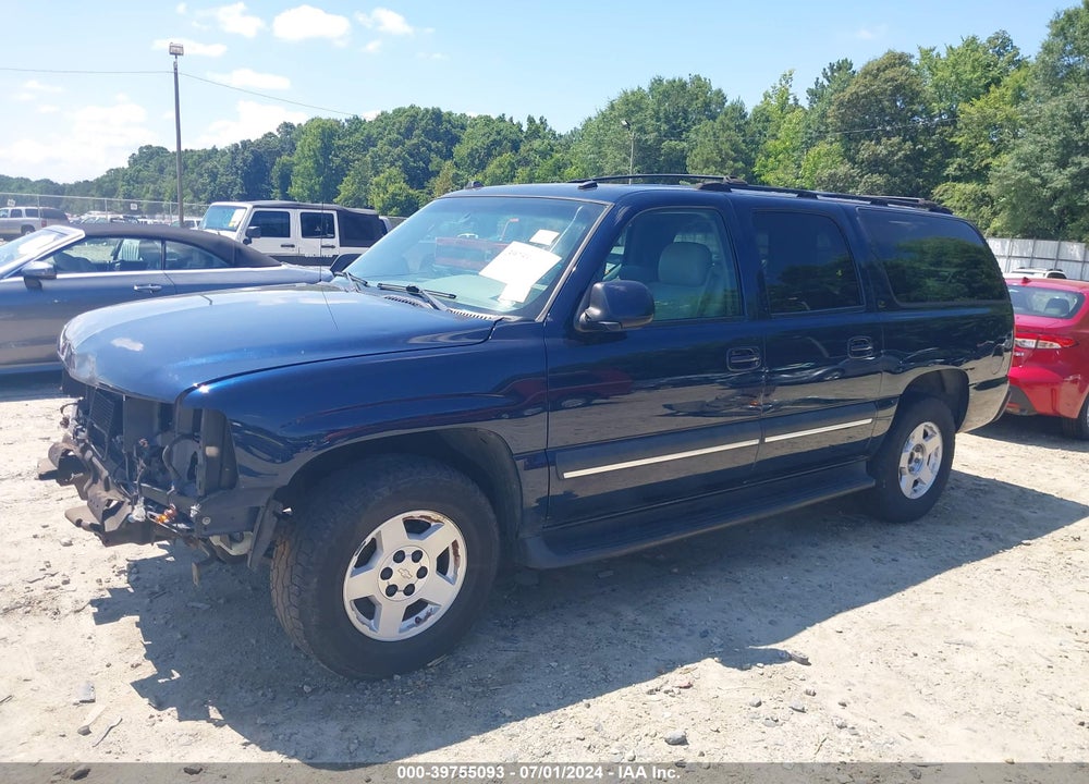 2004 CHEVROLET SUBURBAN 1500 LT VIN: 3GNEC16ZX4G122091