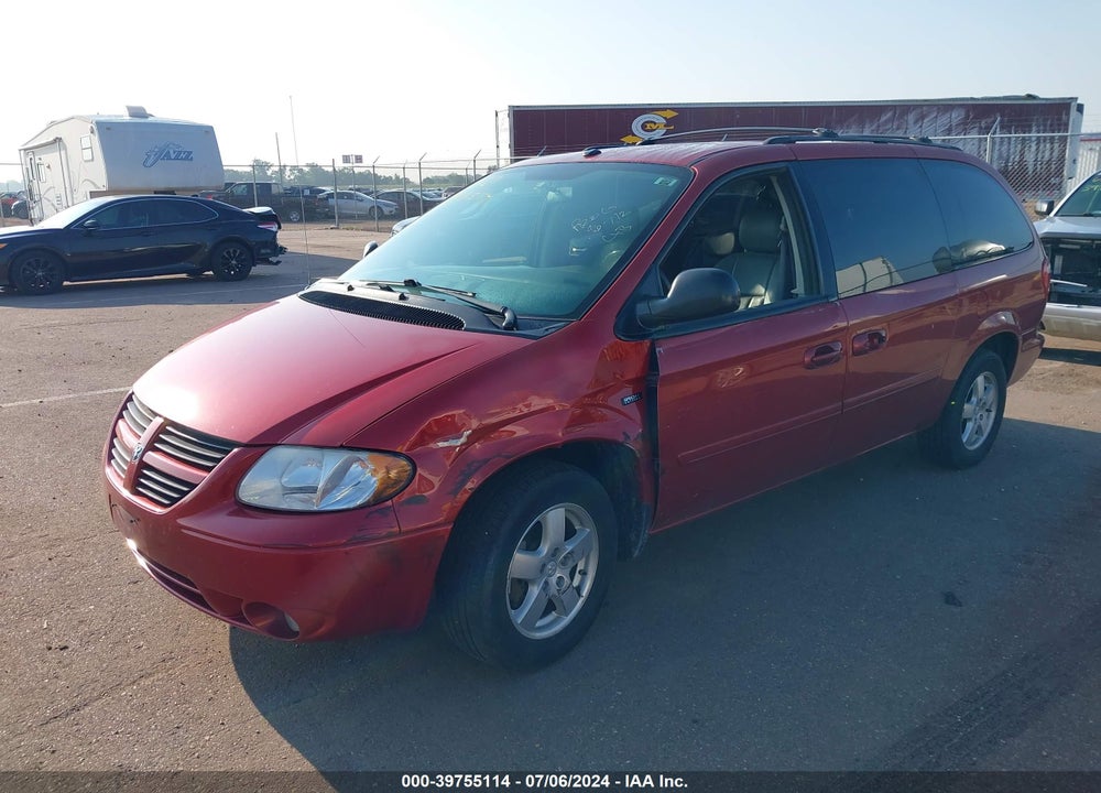 2007 DODGE GRAND CARAVAN VIN: 2D4GP44L87R297463