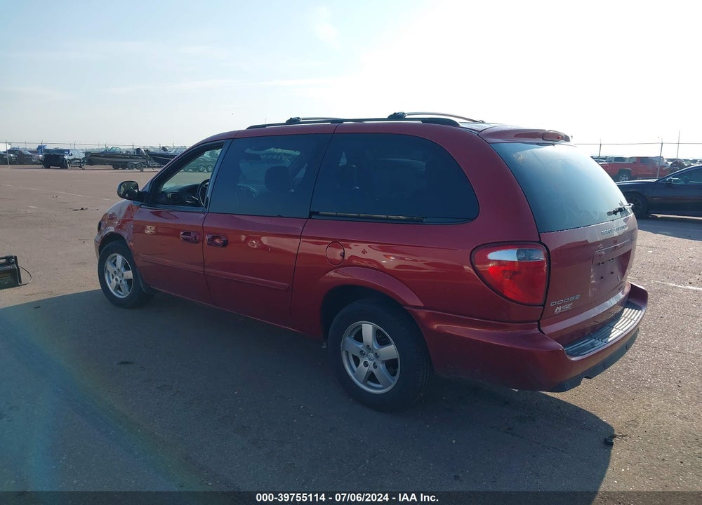 2007 DODGE GRAND CARAVAN VIN: 2D4GP44L87R297463