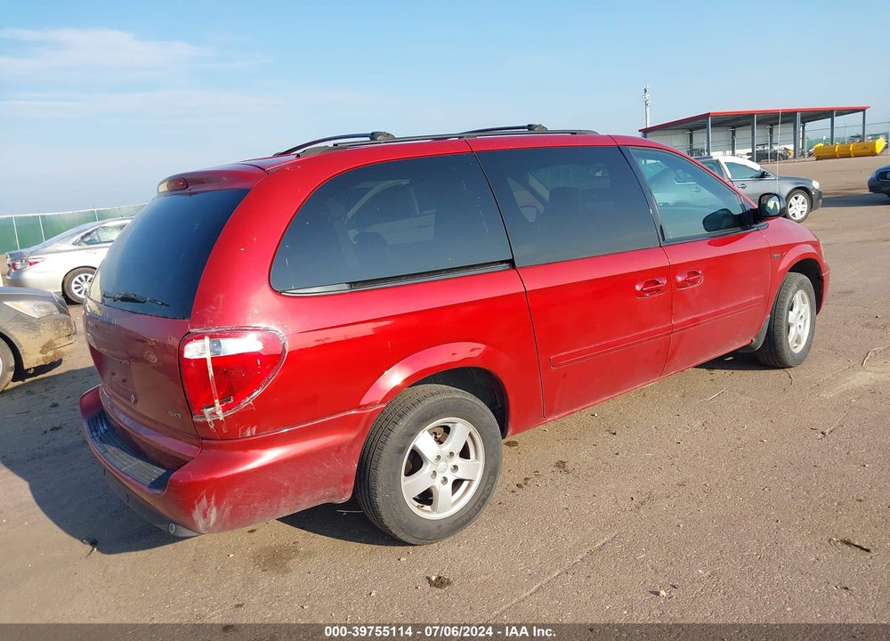 2007 DODGE GRAND CARAVAN VIN: 2D4GP44L87R297463