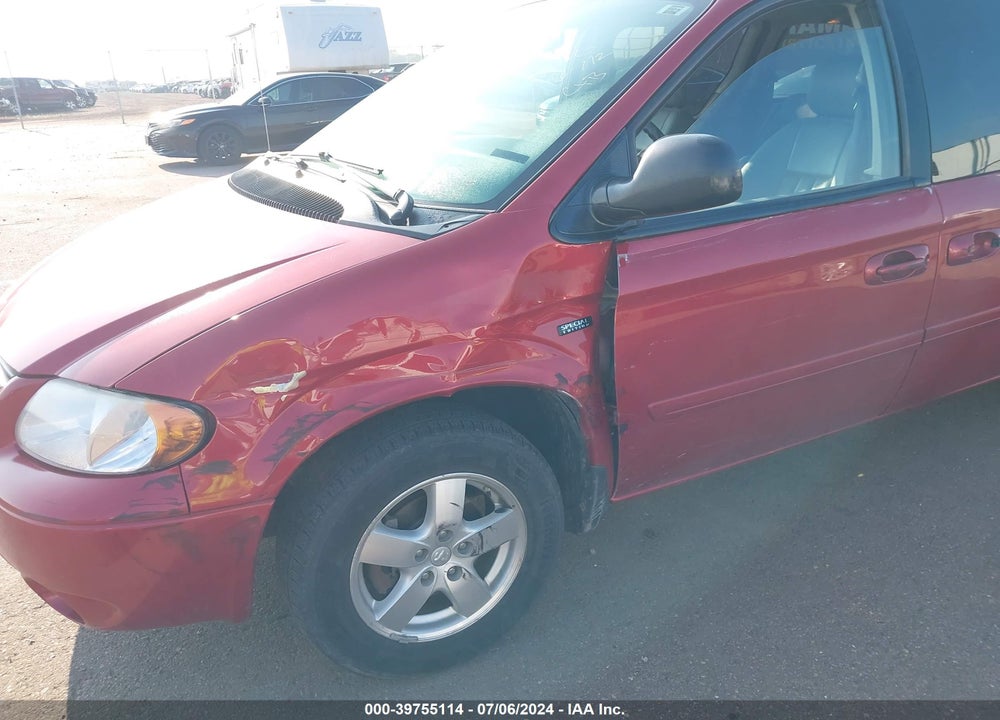 2007 DODGE GRAND CARAVAN VIN: 2D4GP44L87R297463