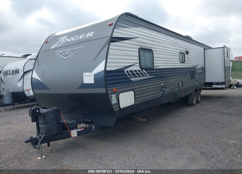 2020 ZINGER CROSSROADS VIN: 4YDT33326LS370037