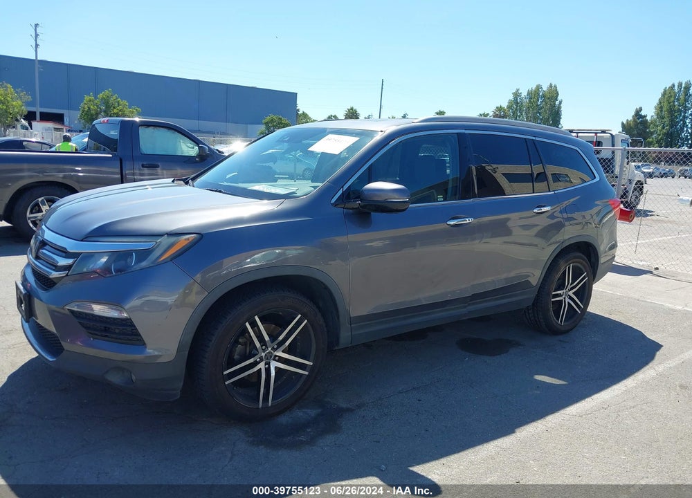 2017 HONDA PILOT ELITE VIN: 5FNYF6H08HB001788