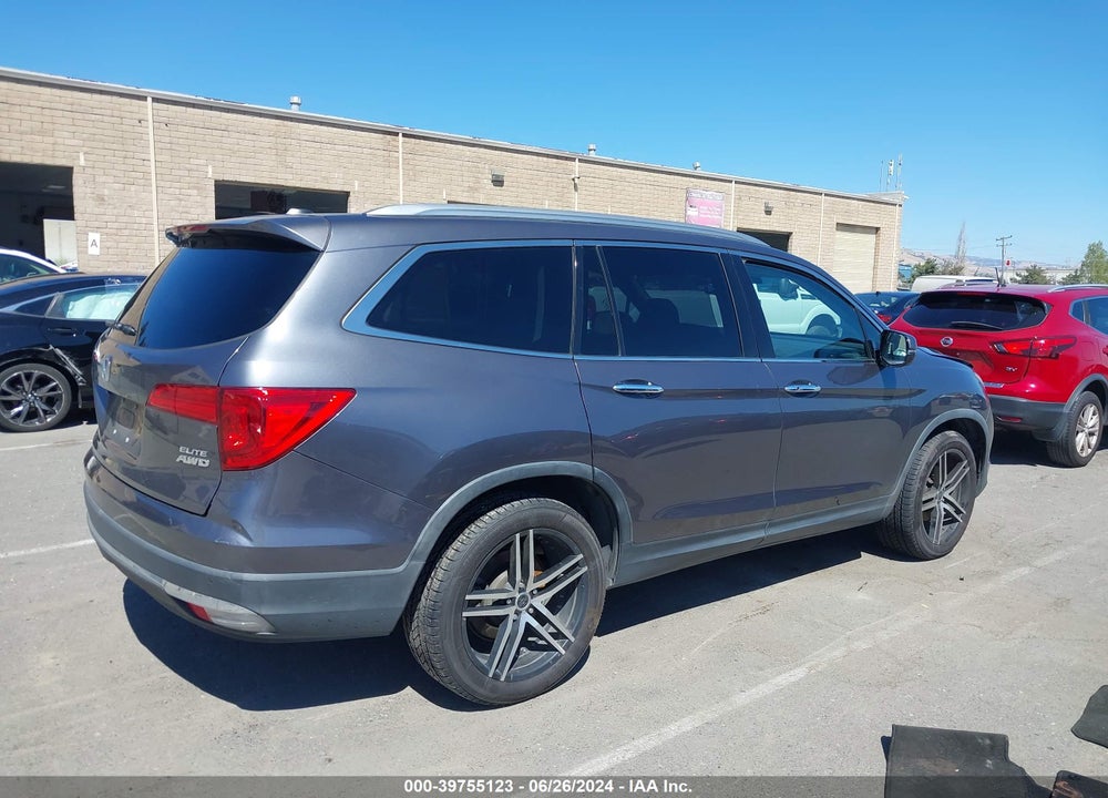 2017 HONDA PILOT ELITE VIN: 5FNYF6H08HB001788