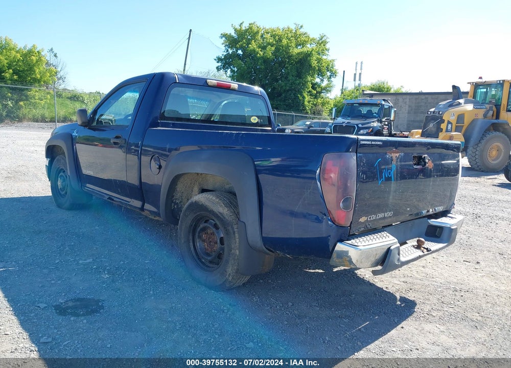 2004 CHEVROLET COLORADO VIN: 1GCCS148948139192