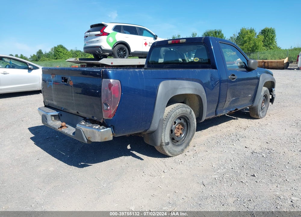 2004 CHEVROLET COLORADO VIN: 1GCCS148948139192