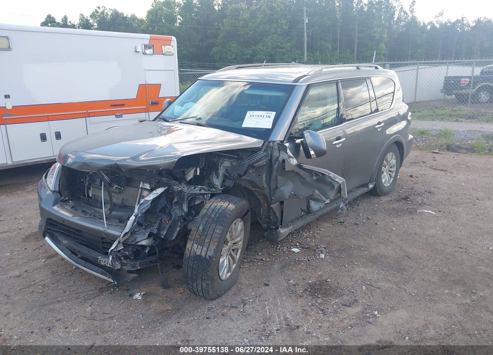 2017 NISSAN ARMADA SV VIN: JN8AY2ND2H9002185