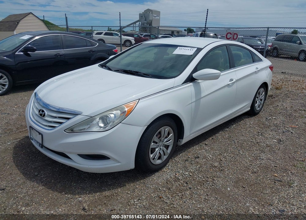 2012 HYUNDAI SONATA GLS VIN: 5NPEB4AC8CH377411