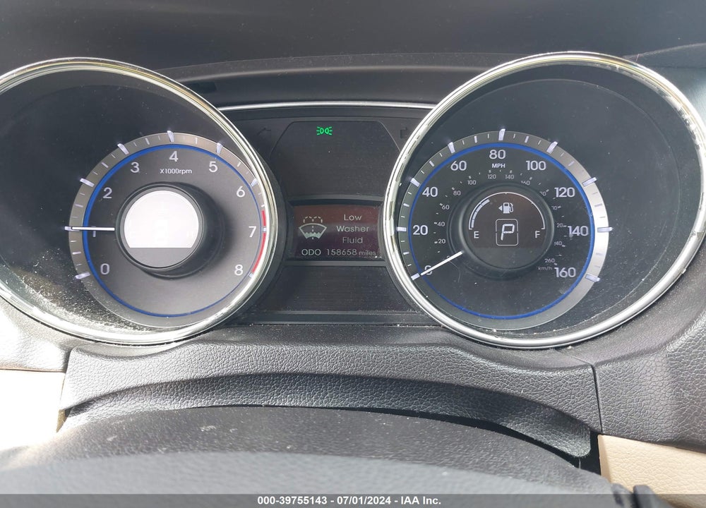 2012 HYUNDAI SONATA GLS VIN: 5NPEB4AC8CH377411
