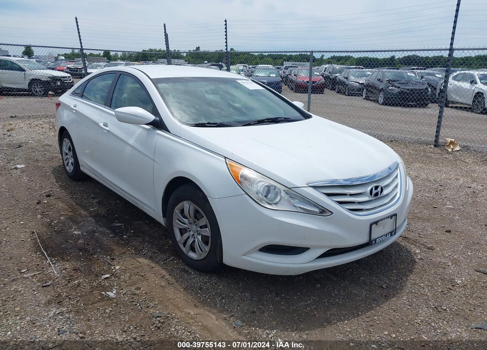 2012 HYUNDAI SONATA GLS VIN: 5NPEB4AC8CH377411