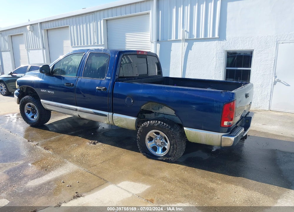 2002 DODGE RAM 1500 ST VIN: 3D7HU18N52G197474