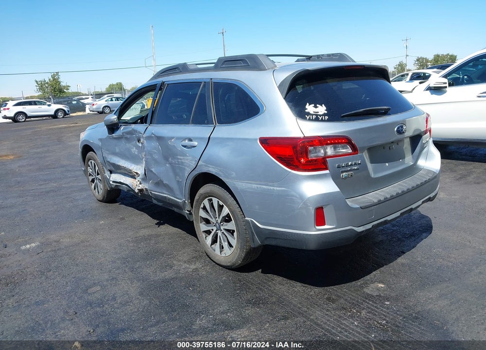 2015 SUBARU OUTBACK 2.5I LIMITED VIN: 4S4BSAJC5F3306471