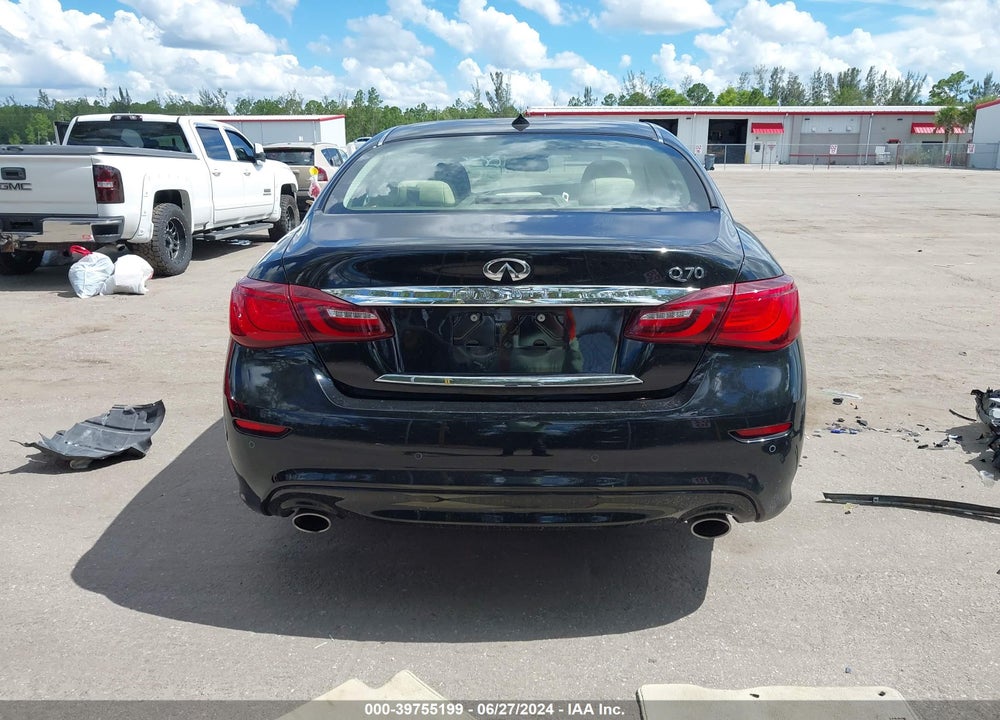 2018 INFINITI Q70 3.7 LUXE VIN: JN1BY1AP0JM180533